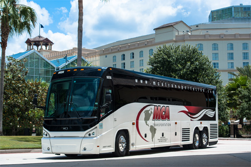 MCA charter bus